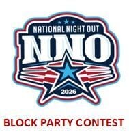 REGISTER NOW FOR THE 4TH ANNUAL NATIONAL NIGHT OUT BLOCK PARTY CONTEST!