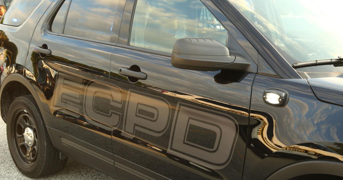 Man enters EC police garage with semi-automatic gun