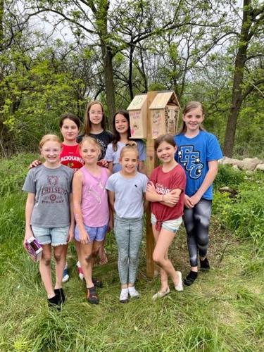 Girl Scout troop promotes conservation — earns Bronze Award — by planting pollinator garden in Frankfort park
