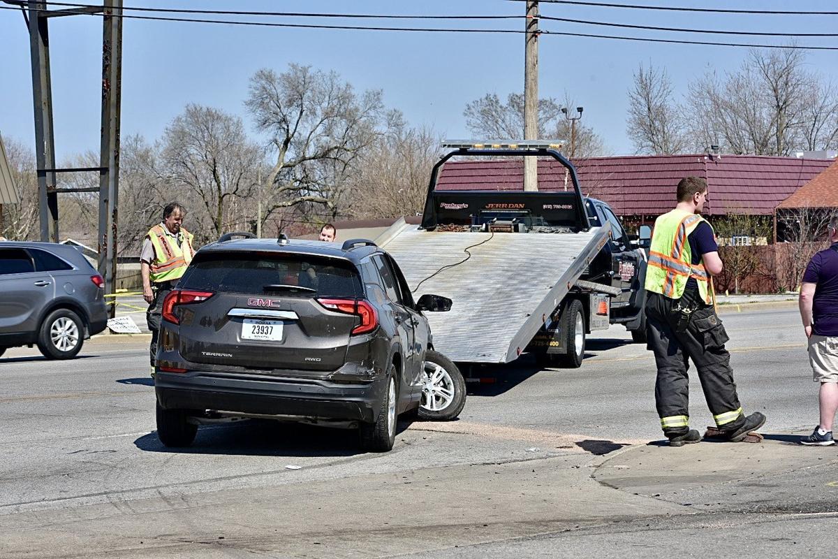 Crash sends car careening into Taco Bell; 1 taken to hospital