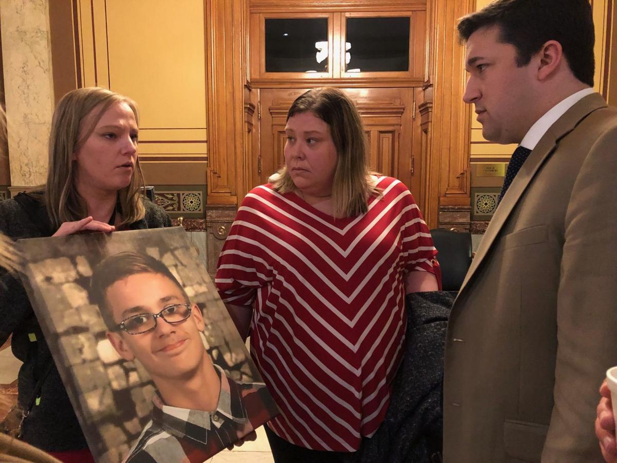 Mother, aunt of slain 13-year-old Hammond boy press state representatives to hear stray bullet legislation