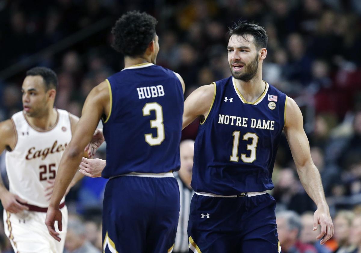 Reserve Djogo S 21 Points Lead Notre Dame Past Bc Notre Dame