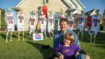 WATCH NOW: Dyer family uses Halloween display to fundraise for autism awareness