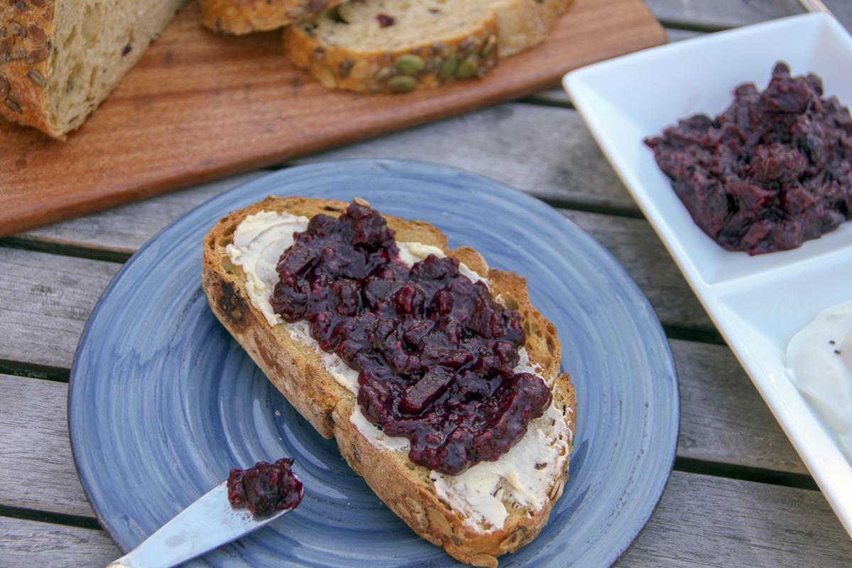 Food Column Healthy No Added Sugar Berry Jam