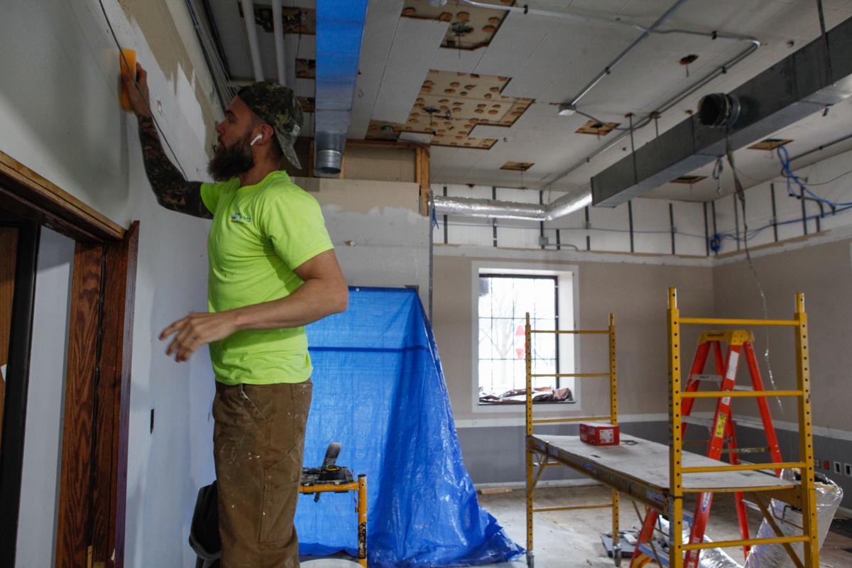 Watch Now Work Progressing On Crown Point City Hall Old Civic Center Local News Nwitimes Com