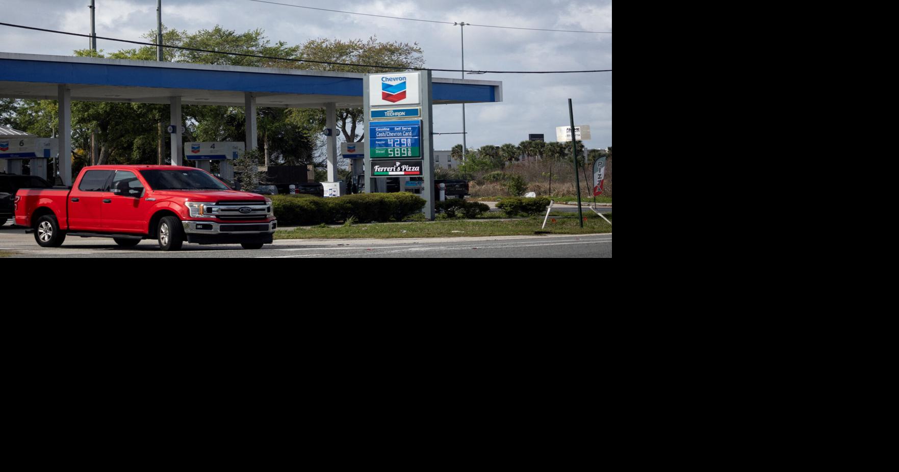 Gas prices fell sharply last week in Northwest Indiana, coming off a near-record high