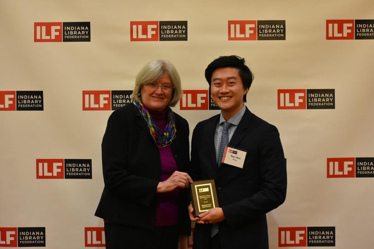 Dyer lawmaker honored for supporting Indiana libraries at the Statehouse