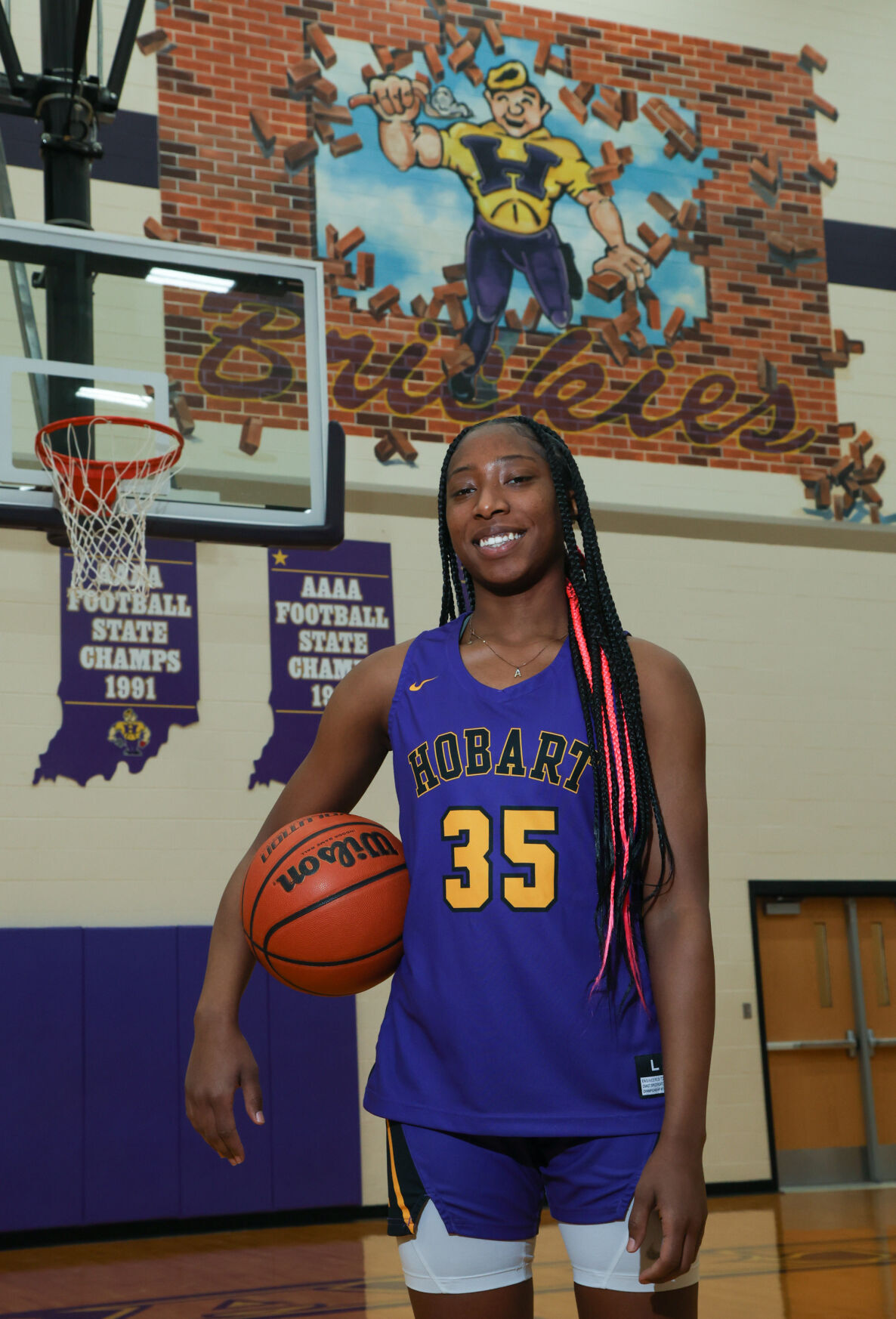 Girls basketball Player of the Year Asia Donald