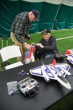 Radio-controlled flyers take to the sky at the Sparta Dome