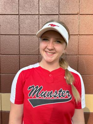 Freshman Kaylee O'Connell pitches Munster into sectional final