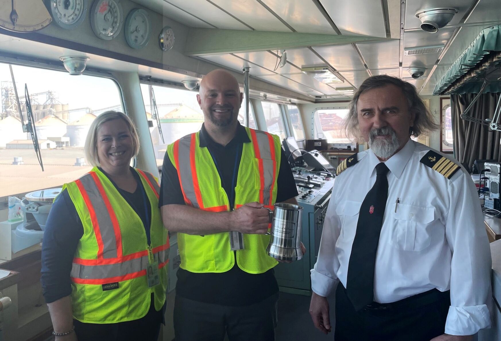 First ocean vessel arrives at Port of Indiana-Burns Harbor