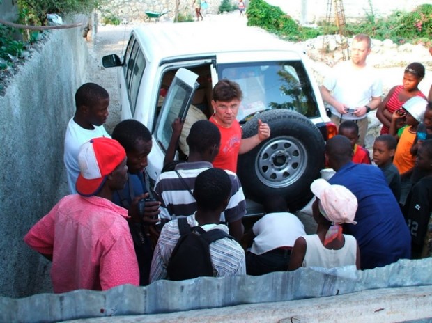 Orphanage Founder Returns From Haiti 7539