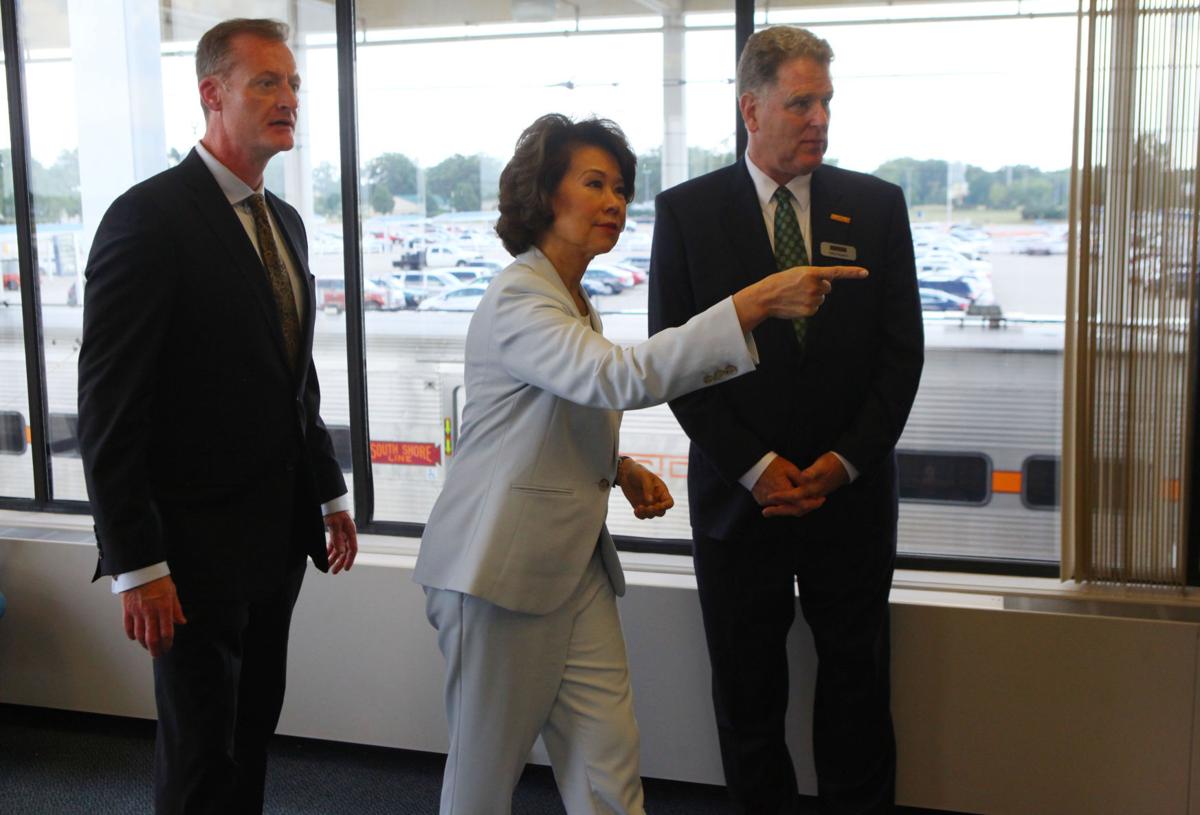 U.S. Transportation Secretary Elaine Chao cites ...