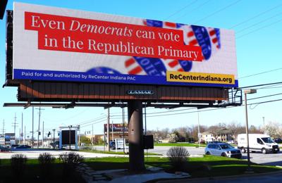 Region billboards encourage Hoosiers to vote in Republican primary