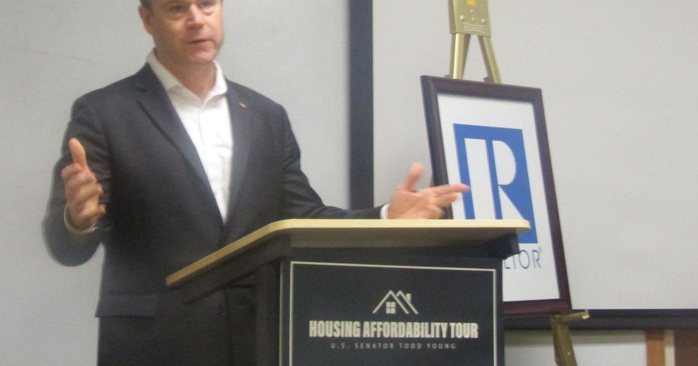 U.S. Sen. Todd Young touts affordable housing initiatives - Vimarsana News