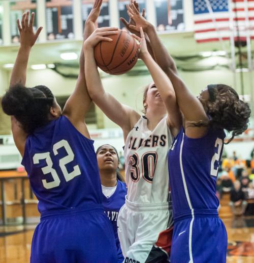 Laporte S Savannah Vaughn Draws A Foul On Merrillville On Friday