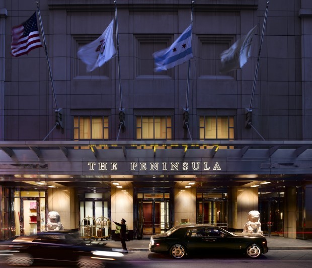 Peninsula Chicago Celebrating 10 Years As Hotel Haven With Hong Kong Arriving At The Peninsula Chicago