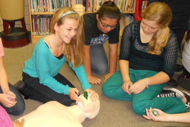 St. Mary Catholic School hosts CPR/AED course for seventh graders