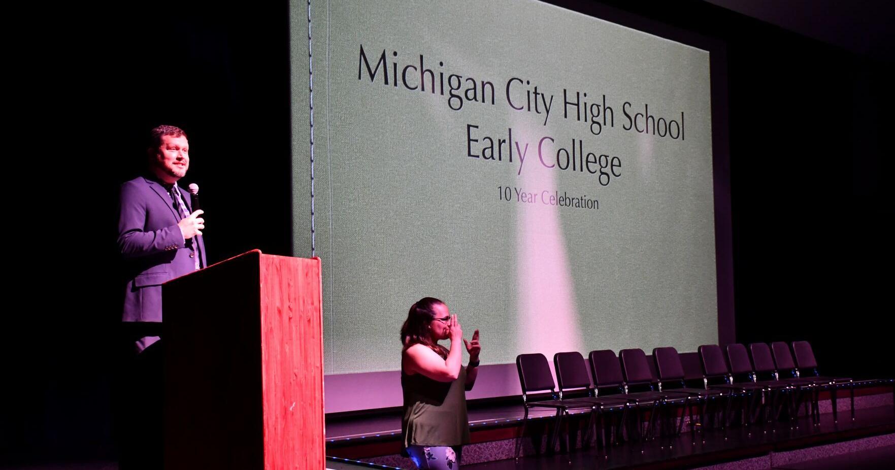 MC High School marks 10 years of Early College program - Vimarsana News