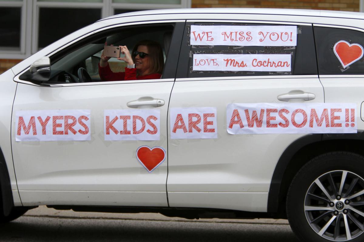 Aylesworth Elementary Parade Brings Encouragement To Homebound