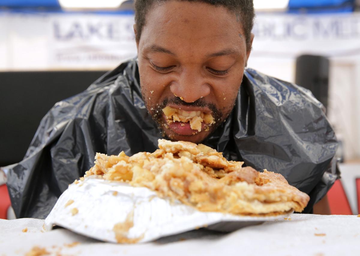 Lake County Fair pie eating contest
