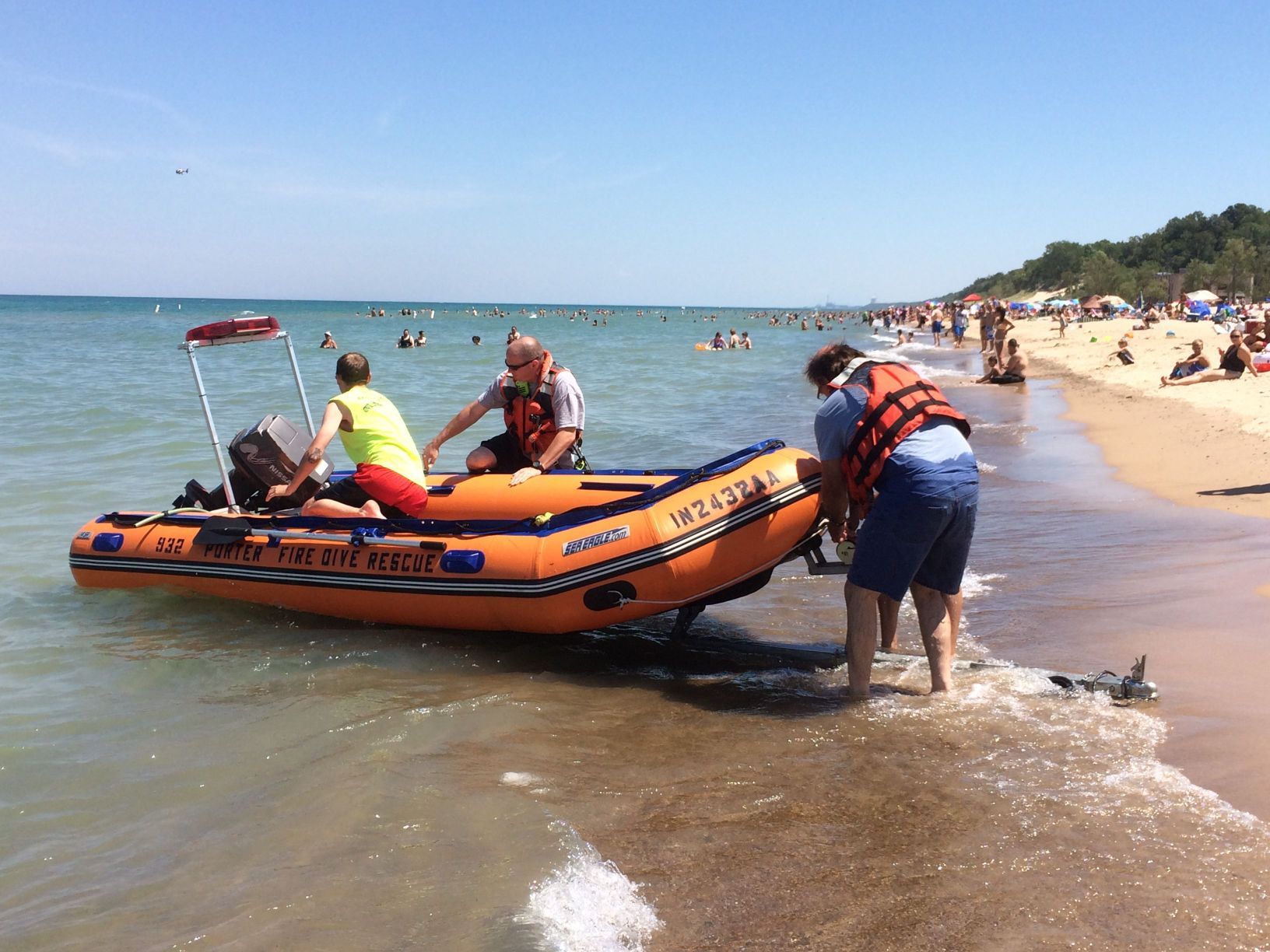 Inflatable Boat Lake Michigan Inflatable Boat Lake Michigan