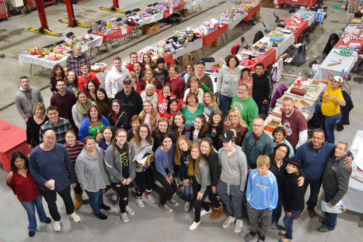 giving to needy families at christmas
