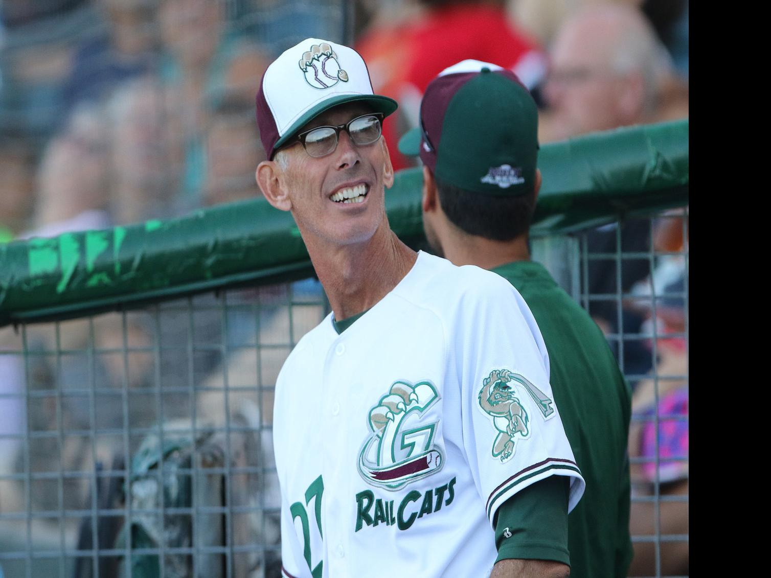 Mike Clark Railcats Manager Greg Tagert Tries To Cope During An