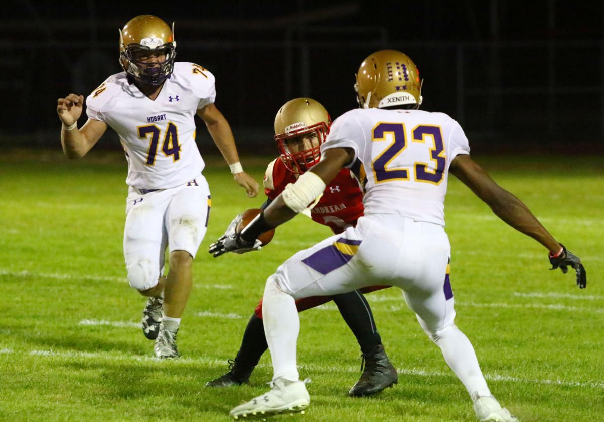 Hobart at Andrean football