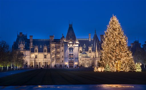 Biltmore gives special Christmas tree new life