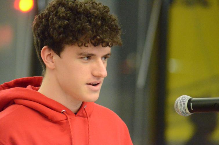 Basketball practice, school board meeting just another day for involved Sandburg Student Council president