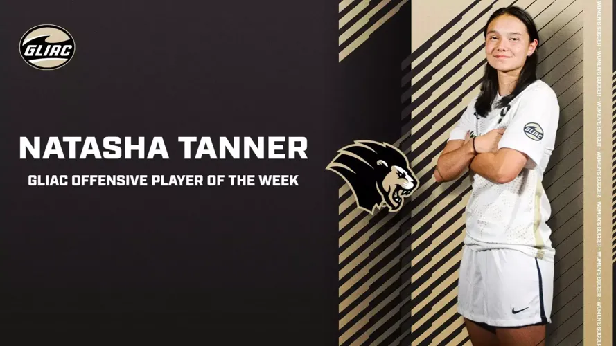Tanner garners GLIAC Women's Soccer Offensive Player of the Week honors