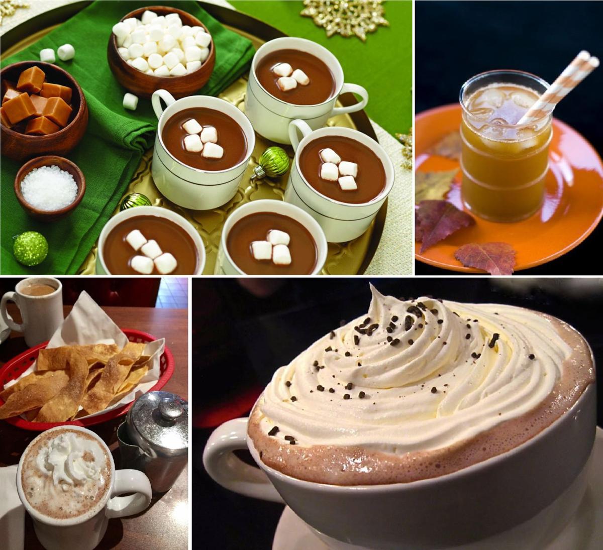 Delicious drinks Toast to autumn with hot chocolate and special