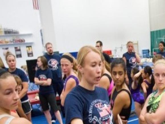 Local Kids Flip For Olympia Gymnastics Camp Olympics Nwitimes Com