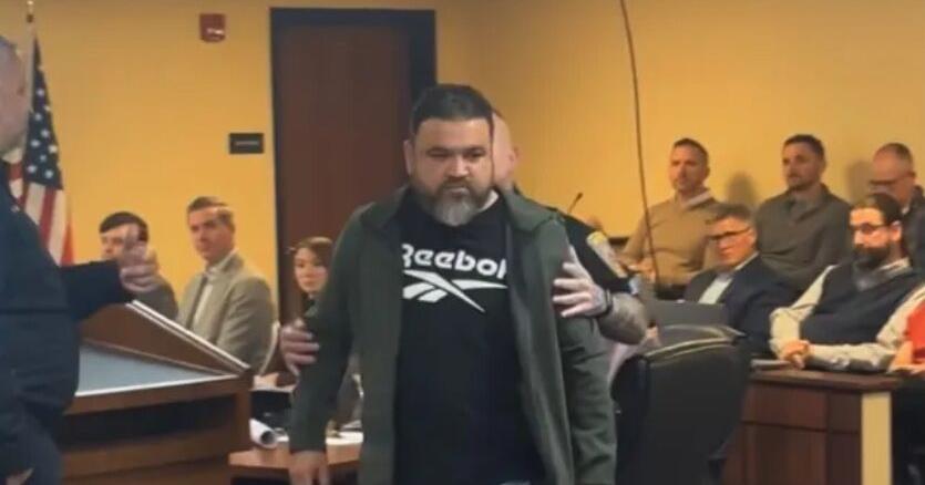 Hobart police removed two speakers and arrested one at contentious data center hearing
