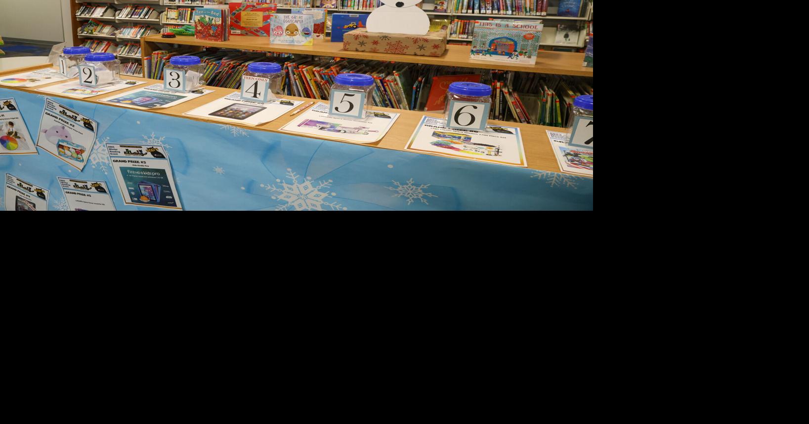 Winfield library books improvements