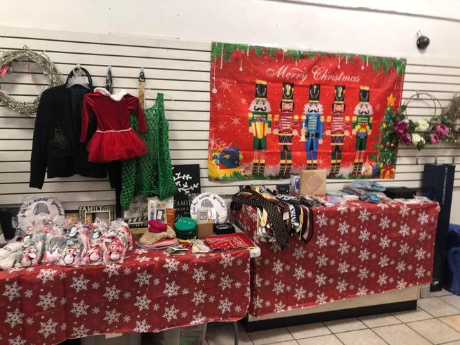 Popup Christmas store giving away free gifts to kids