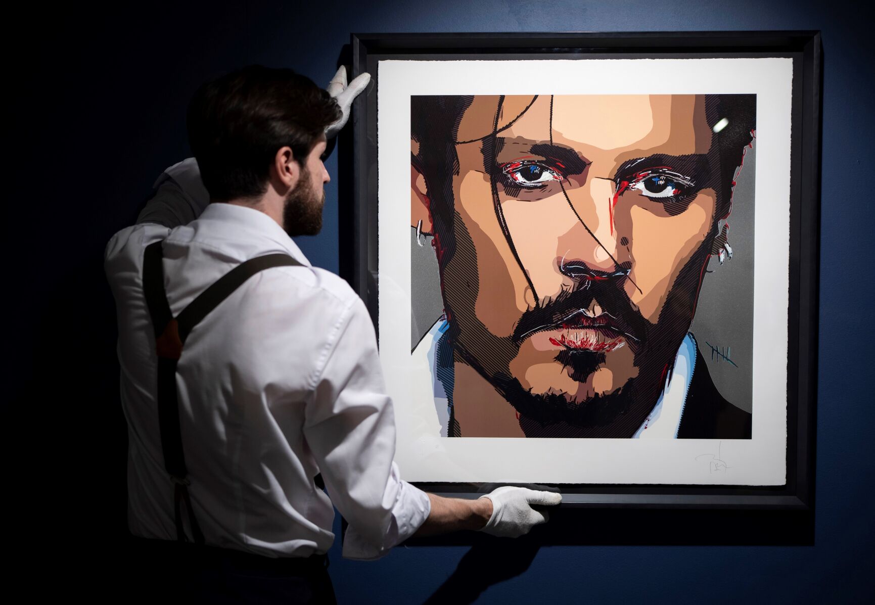 Johnny Depp Creates Debut Self-portrait In 'dark' And 'confusing' Time