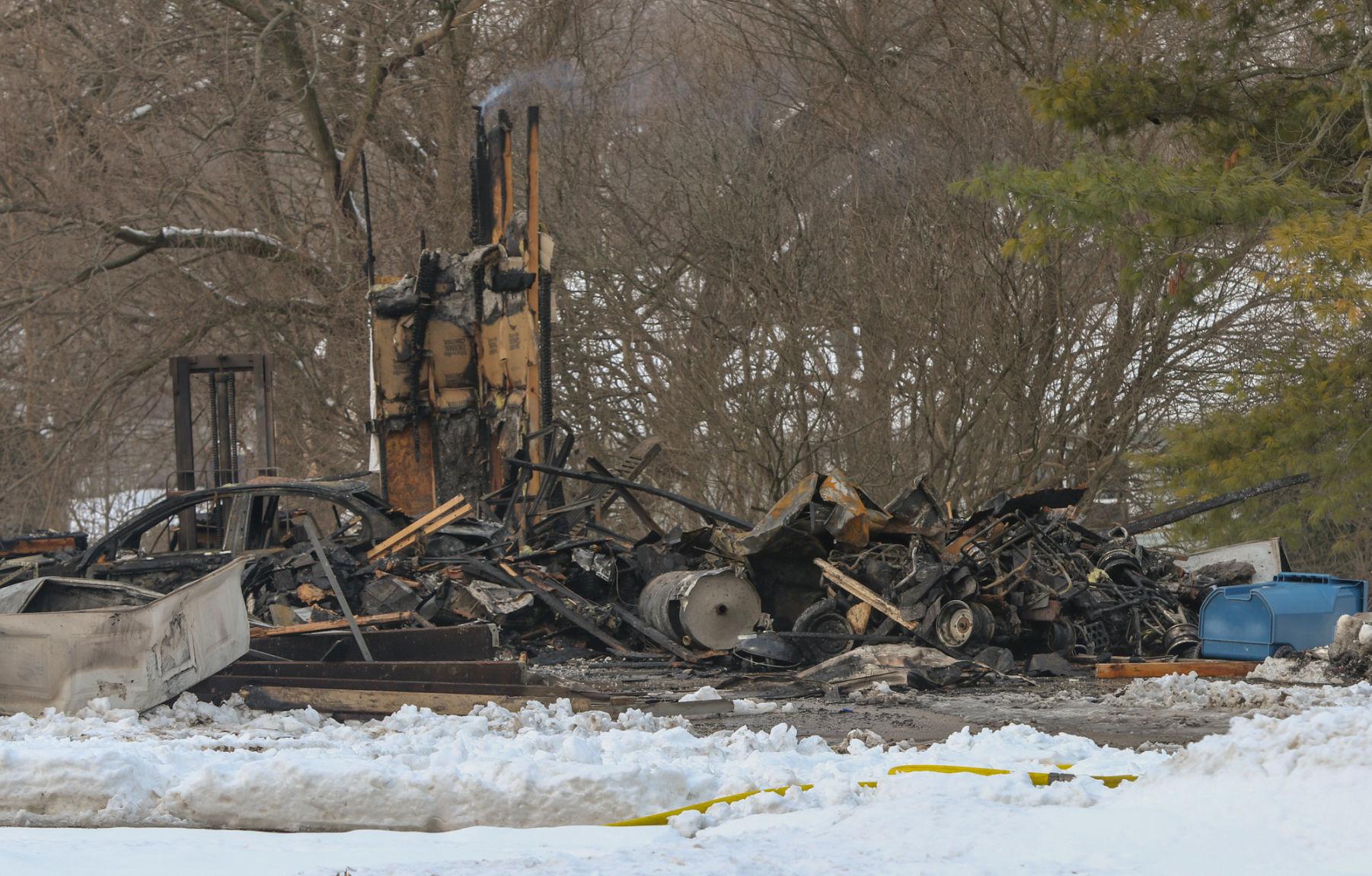 Gallery A fire destroys a Lowell home Wednesday Local Photo