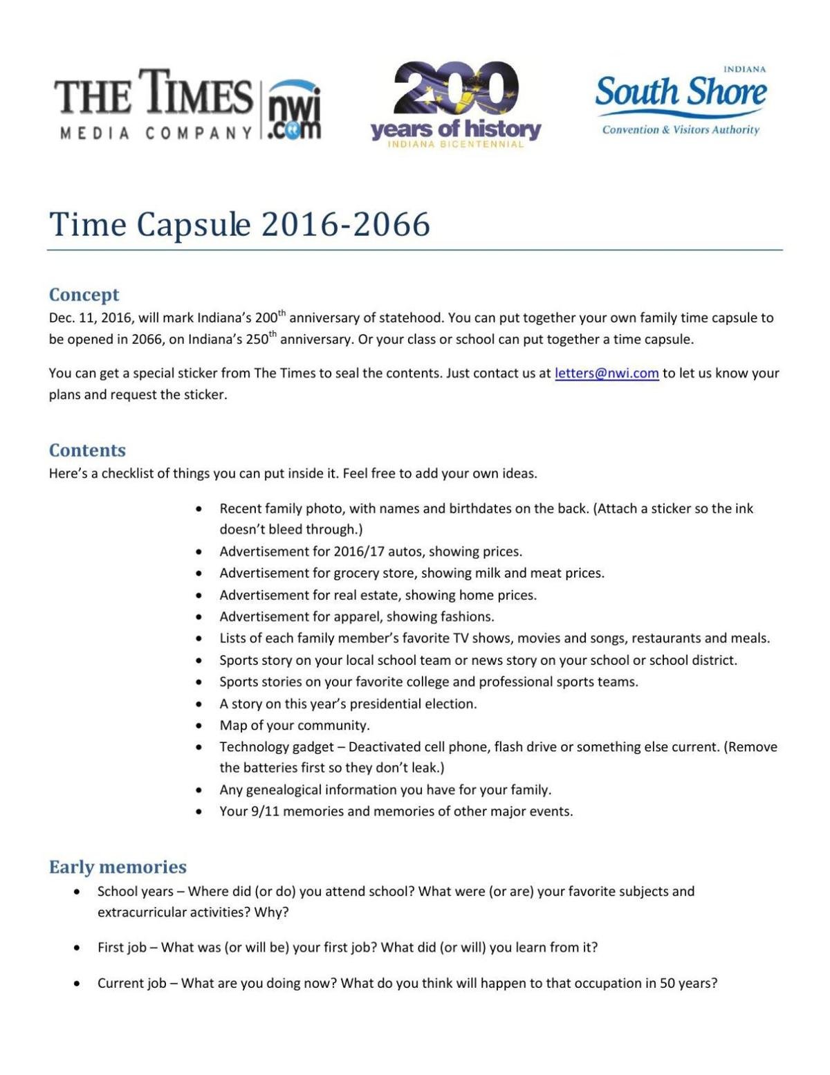 Time Capsule Suggested Content List Nwitimes Com