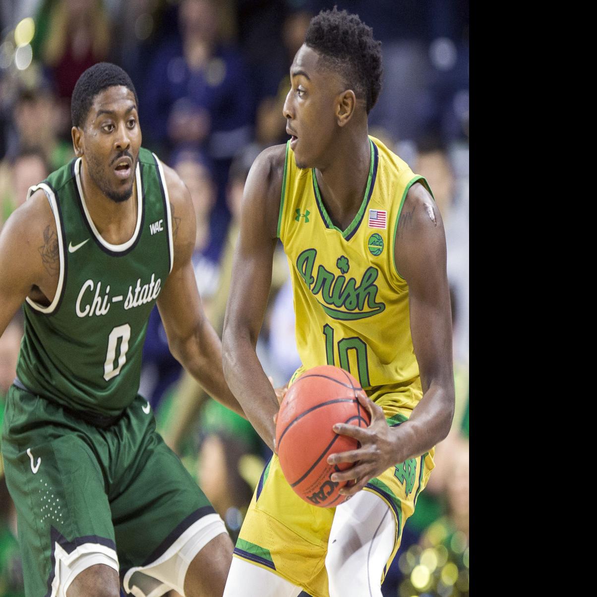 Gibbs Leads Notre Dame Past Chicago State Notre Dame Fighting
