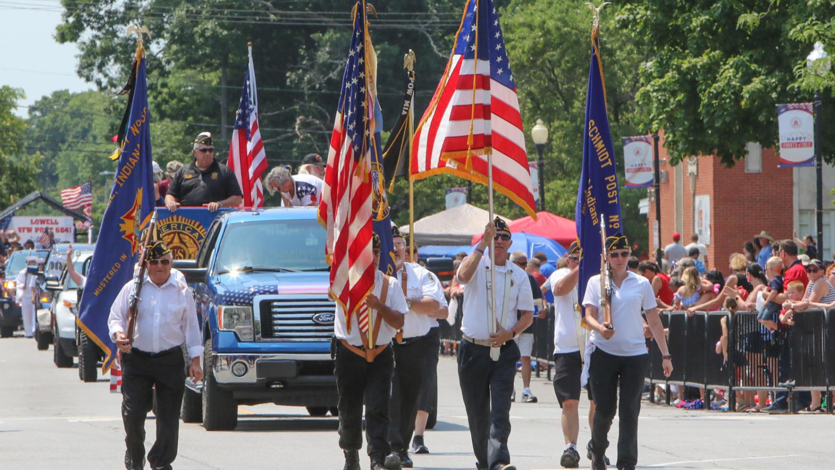 Crown Point parade beats the heat with earlier start - Vimarsana News