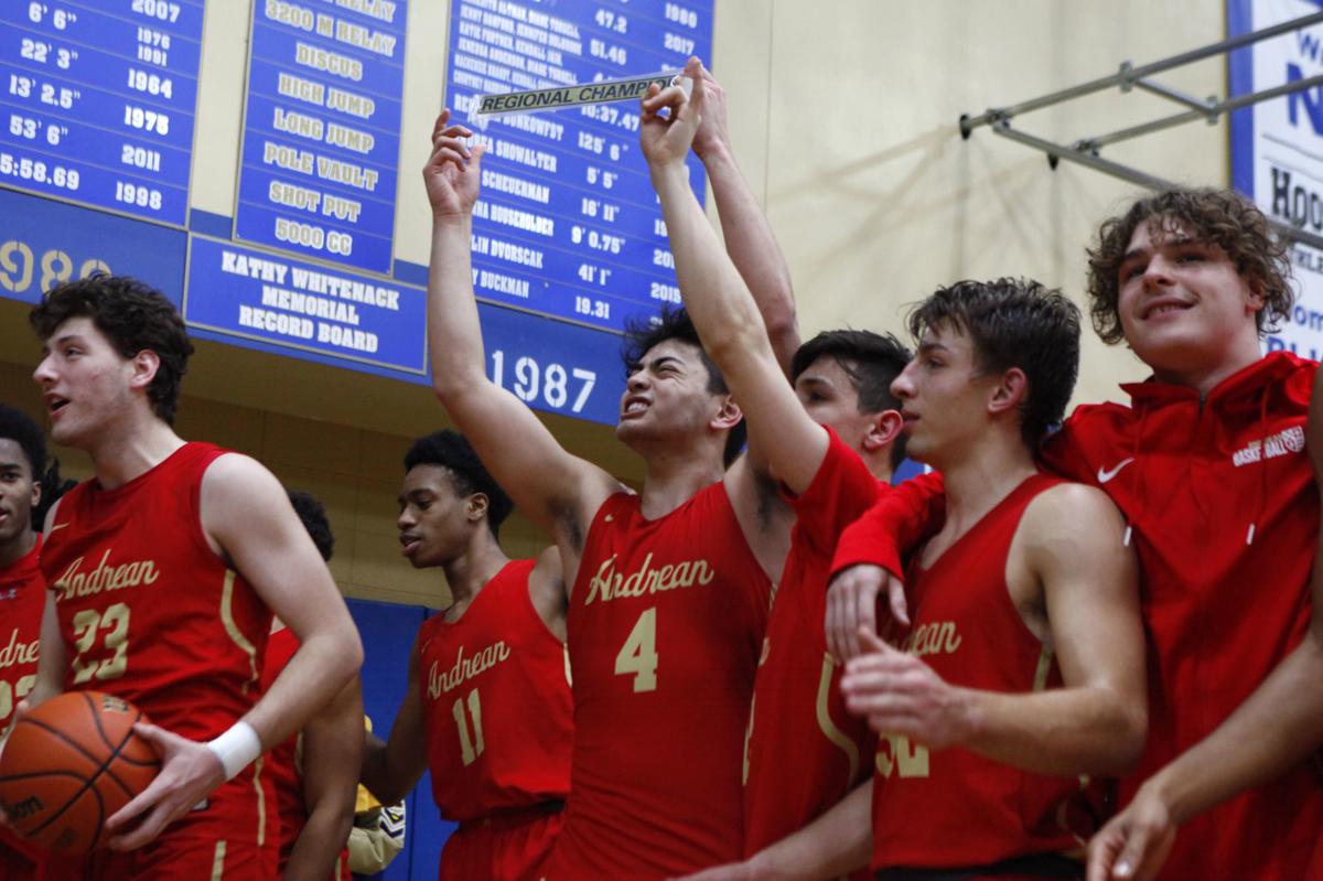 Boys Basketball Andrean Looks To Upset Frankton Advance To First