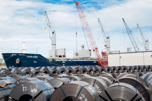 U.S. steel exports rose 13 percent last year