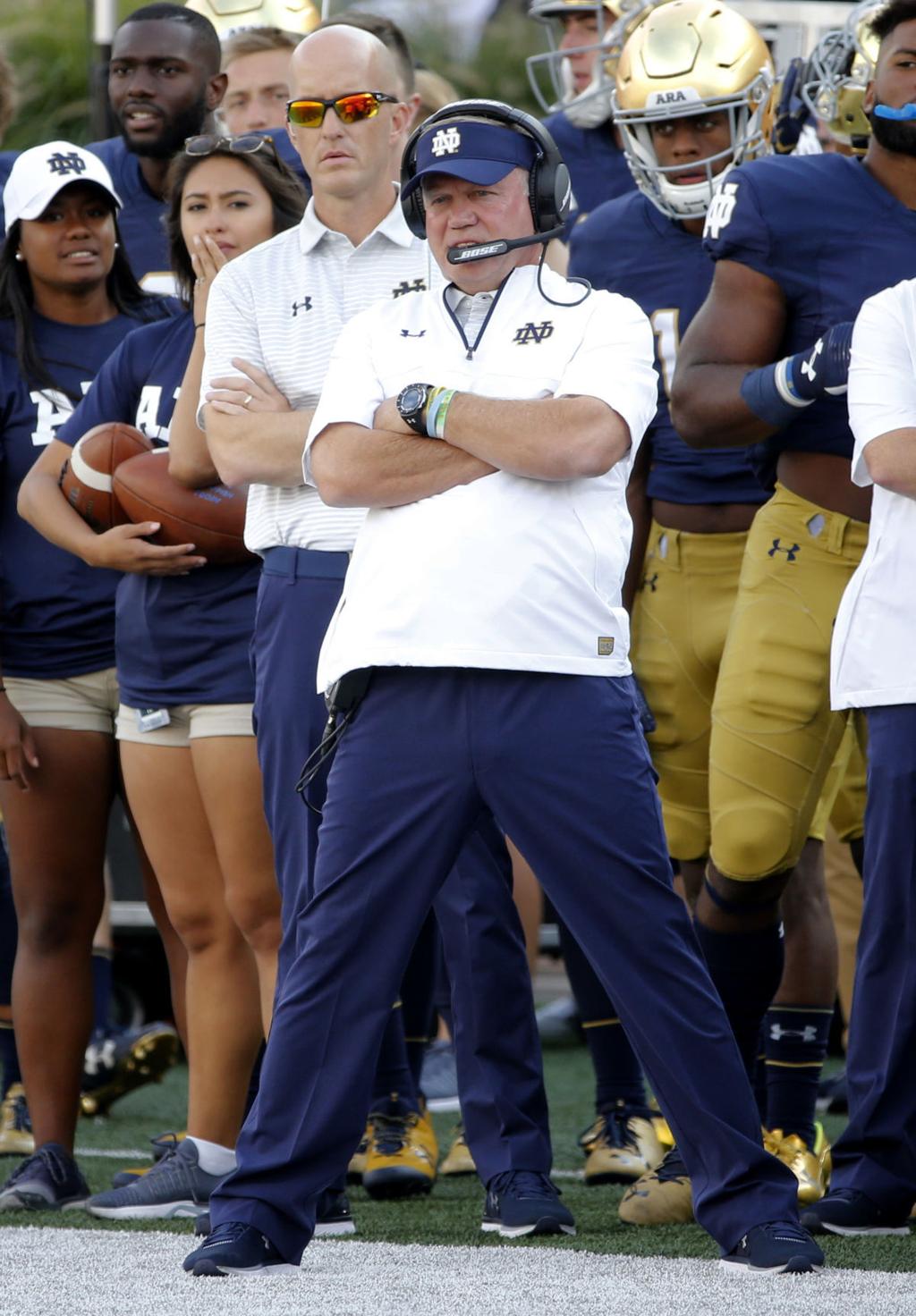 Georgia Visits Notre Dame For 1st Time Notre Dame Fighting Irish