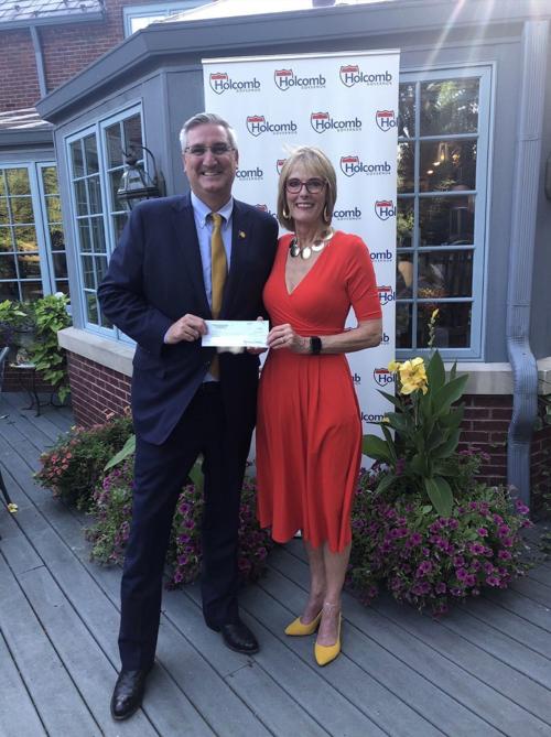 Gov. Holcomb building campaign cash advantage for expected re-election bid