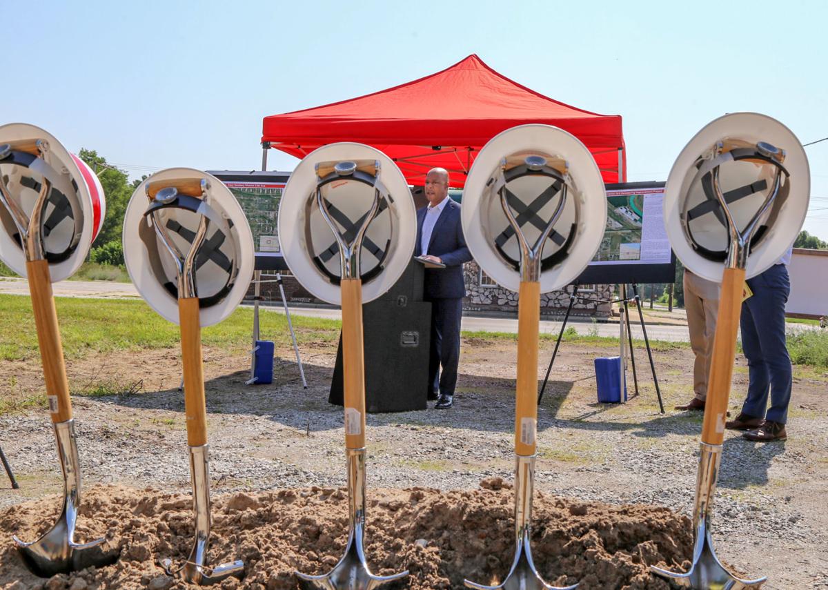 Gary leaders, officials break ground on multi-million sewer improvement projects
