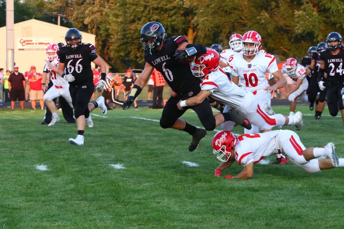Crown Point at Lowell football