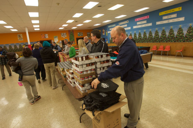 Holiday Food Distribution Brightens Families' Celebration