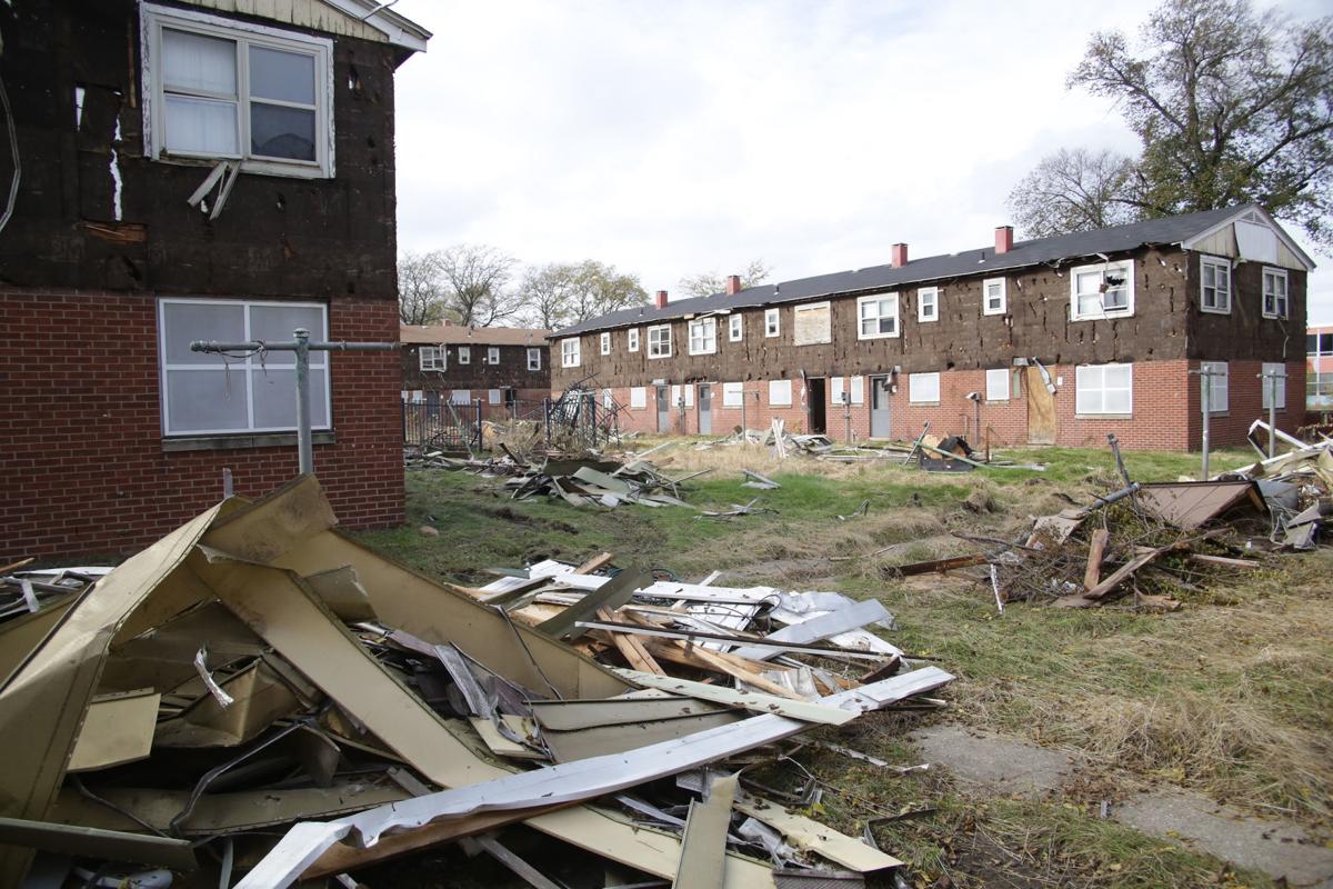 Demolition begins at Gary's Delaney West, Concord Village housing